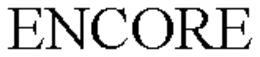 ENCORE trademark