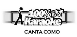 100% KARAOKE CANTA COMO trademark