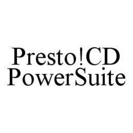 PRESTO!CD POWERSUITE trademark