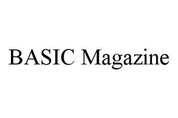 BASIC MAGAZINE trademark