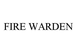 FIRE WARDEN trademark