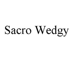 SACRO WEDGY trademark