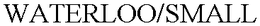 WATERLOO/SMALL trademark