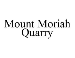 MOUNT MORIAH QUARRY trademark