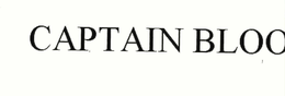 CAPTAIN BLOOD trademark