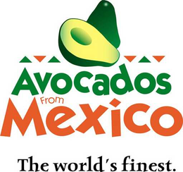 AVOCADOS FROM MEXICO - THE WORLD'S FINEST trademark