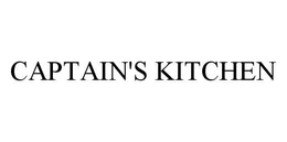 CAPTAIN'S KITCHEN trademark