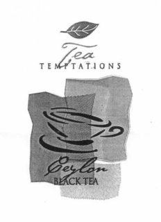TEA TEMPTATIONS CEYLON BLACK TEA trademark