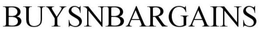 BUYSNBARGAINS trademark