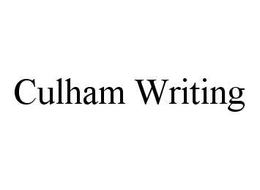 CULHAM WRITING trademark