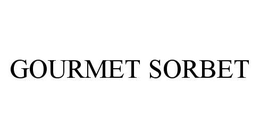 GOURMET SORBET trademark