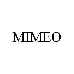 MIMEO trademark