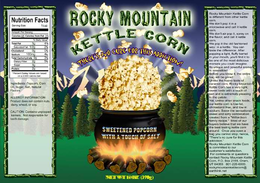 ROCKY MOUNTAIN KETTLE CORN THERE'S NO CURE FOR THIS ADDICTION! SWEETENED POPCORN WITH A TOUCH OF SALT trademark