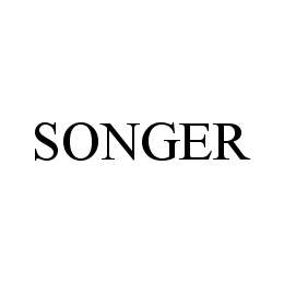 SONGER trademark