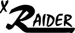 X RAIDER trademark