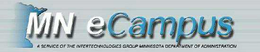 MN ECAMPUS A SERVICE OF THE INTERTECHNOLOGIES GROUP MINNESOTA DEPARTMENT OF ADMINISTRATION trademark