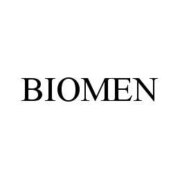 BIOMEN trademark