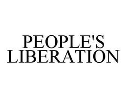 PEOPLE'S LIBERATION trademark