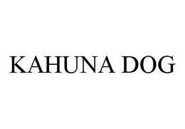KAHUNA DOG trademark