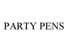 PARTY PENS trademark