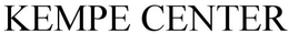 KEMPE CENTER trademark