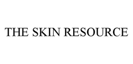 THE SKIN RESOURCE trademark