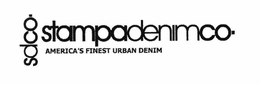 SDCO. STAMPADENIMCO. AMERICA'S FINEST URBAN DENIM trademark