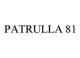 PATRULLA 81 trademark
