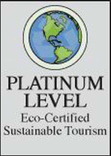 PLATINUM LEVEL ECO-CERTIFIED SUSTAINABLE TOURISM trademark