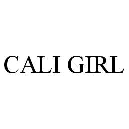 CALI GIRL trademark