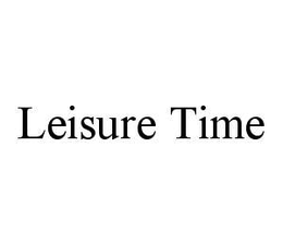 LEISURE TIME trademark