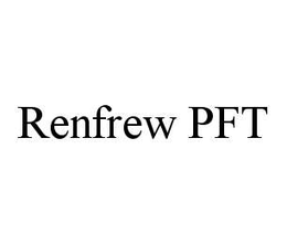 RENFREW PFT trademark