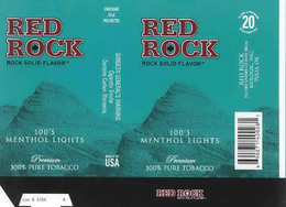 RED ROCK ROCK SOLID FLAVOR trademark