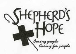 SHEPHERD'S HOPE CARING PEOPLE CARING FOR PEOPLE trademark