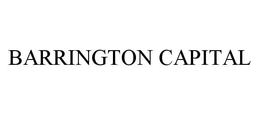 BARRINGTON CAPITAL trademark
