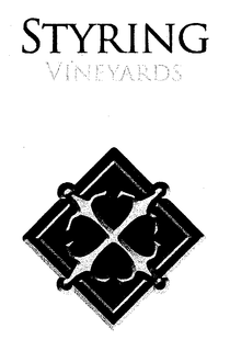 STYRING VINEYARDS trademark