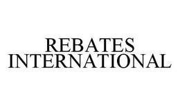 REBATES INTERNATIONAL trademark