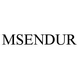 MSENDUR trademark