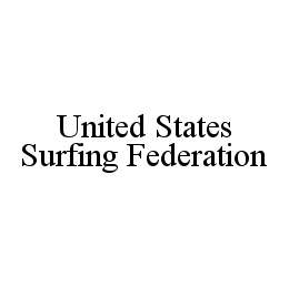 UNITED STATES SURFING FEDERATION trademark
