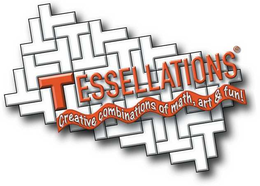 TESSELLATIONS; CREATIVE COMBINATIONS OF MATH, ART & FUN! trademark