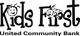 KIDS FIRST UNITED COMMUNITY BANK trademark