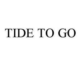 TIDE TO GO trademark