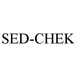 SED-CHEK trademark
