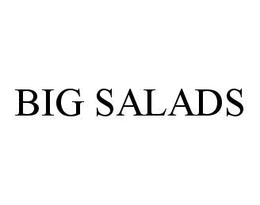 BIG SALADS trademark
