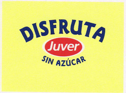 DISFRUTA JUVER SIN AZÚCAR trademark