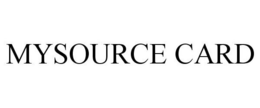 MYSOURCE CARD trademark