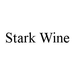 STARK WINE trademark