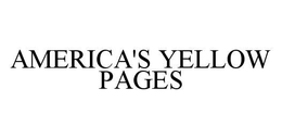 AMERICA'S YELLOW PAGES trademark