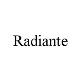 RADIANTE trademark