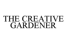 THE CREATIVE GARDENER trademark